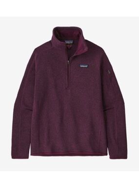 Patagonia Women's Better Sweater® 1/4-Zip Fleece Plum Purple